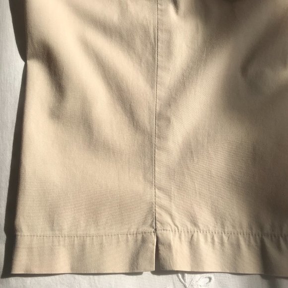Vintage 80s Club Newport Capris Pants Size 8 USA Soft Light Tan Cropped EUC - Picture 2 of 10